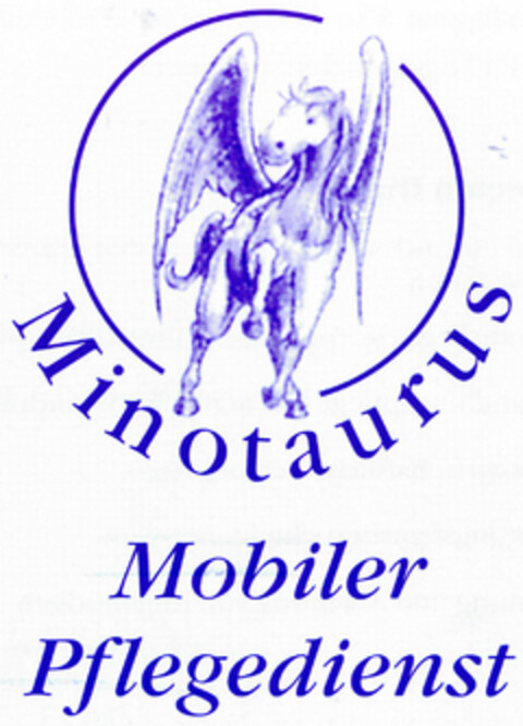 Minotaurus Mobiler Pflegedienst Logo (DPMA, 21.01.2000)