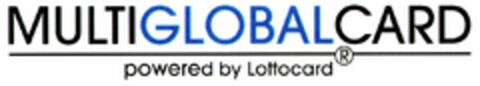 MULTIGLOBALCARD powered by Lottocard Logo (DPMA, 05/17/2000)