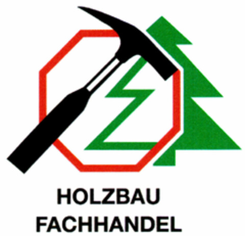 HOLZBAU FACHHANDEL Logo (DPMA, 14.07.2000)