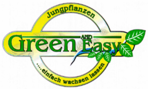 Green AND Easy Jungpflanzen ....einfach wachsen lassen Logo (DPMA, 10/21/2000)