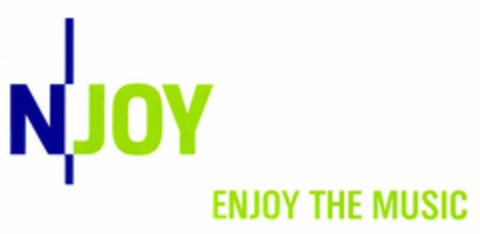 NJOY - ENJOY THE MUSIC Logo (DPMA, 04.04.2001)