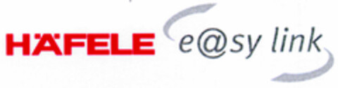 HÄFELE e@sy link Logo (DPMA, 07/12/2001)