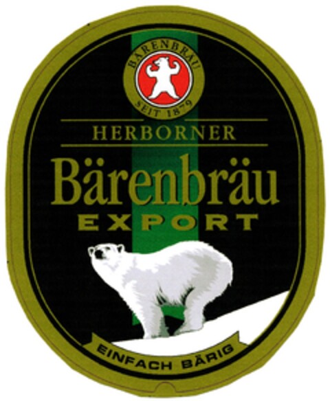 HERBORNER Bärenbräu EXPORT Logo (DPMA, 28.03.2008)