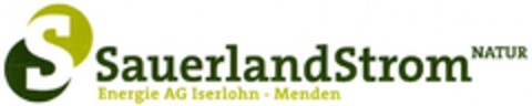 SauerlandStrom NATUR Energie AG Iserlohn - Menden Logo (DPMA, 21.01.2010)