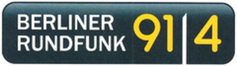 BERLINER RUNDFUNK 91 4 Logo (DPMA, 23.09.2010)