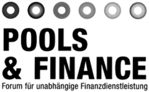 POOLS & FINANCE Forum für unabhängige Finanzdienstleistung Logo (DPMA, 08/10/2011)