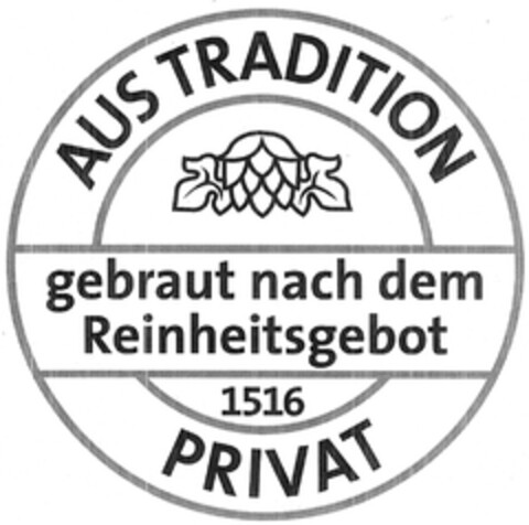 AUS TRADITION PRIVAT Logo (DPMA, 22.12.2011)