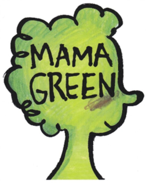 MAMA GREEN Logo (DPMA, 11.10.2012)