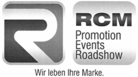 RCM Promotion Events Roadshow Wir leben Ihre Marke. Logo (DPMA, 28.05.2013)
