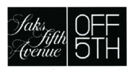 Saks Fifth Avenue OFF 5TH Logo (DPMA, 05/04/2015)