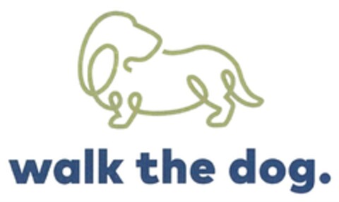 walk the dog. Logo (DPMA, 21.07.2017)