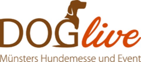 DOGlive Münsters Hundemesse und Event Logo (DPMA, 12.04.2018)