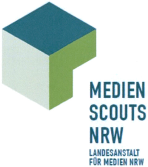 MEDIENSCOUTS NRW LANDESANSTALT FÜR MEDIEN NRW Logo (DPMA, 07.10.2021)