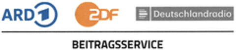 ARD1 ZDF Deutschlandradio BEITRAGSSERVICE Logo (DPMA, 16.11.2021)