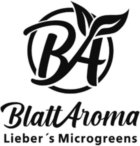 BA BlattAroma Lieber´s Microgreens Logo (DPMA, 02/28/2022)