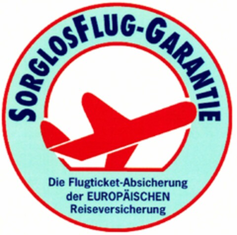 SORGLOSFLUG-GARANTIE Logo (DPMA, 06/23/2005)