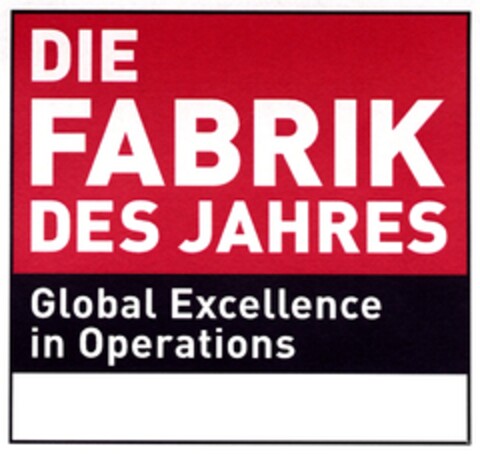 DIE FABRIK DES JAHRES Logo (DPMA, 19.07.2007)