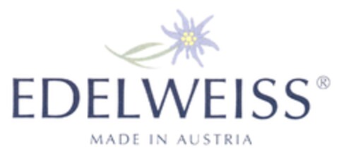 EDELWEISS MADE IN AUSTRIA ® Logo (DPMA, 16.10.2007)