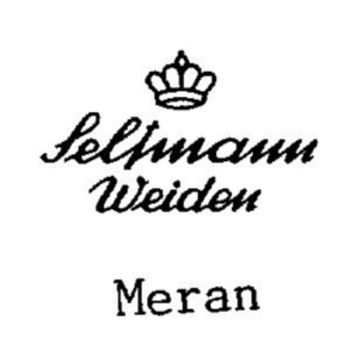 Seltmann Weiden Meran Logo (DPMA, 01/27/1995)