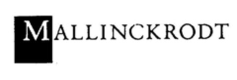 MALLINCKRODT Logo (DPMA, 10.03.1995)