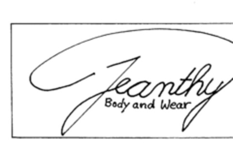 Jeanthy Body and Wear Logo (DPMA, 31.05.1995)