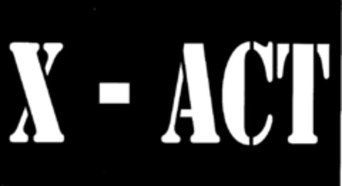 X - ACT Logo (DPMA, 28.03.1996)