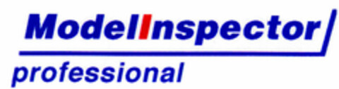 ModelInspector professional Logo (DPMA, 13.01.1998)