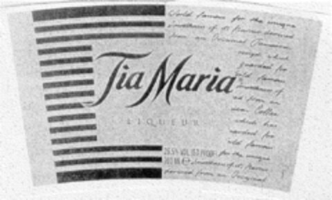 Tia Maria Logo (DPMA, 20.03.1998)