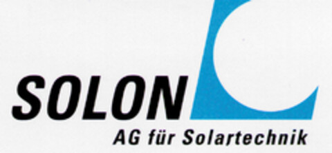 SOLON AG für Solartechnik Logo (DPMA, 23.06.1998)