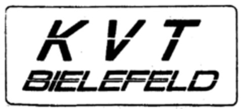 KVT BIELEFELD Logo (DPMA, 10/21/1998)