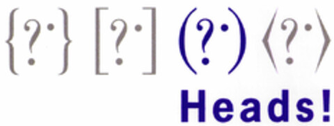 Heads! Logo (DPMA, 11/30/1998)