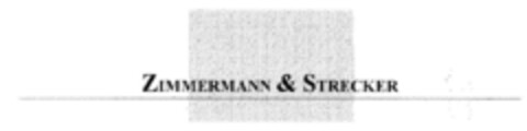 ZIMMERMANN & STRECKER Logo (DPMA, 09.06.1999)