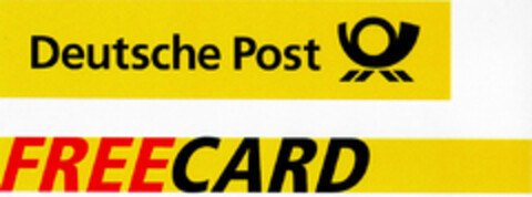 Deutsche Post FREECARD Logo (DPMA, 02.07.1999)