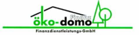 öko-domo Finanz Finanzdiestleistngs-GmbH Logo (DPMA, 15.10.1999)