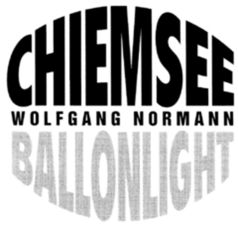 CHIEMSEE WOLFGANG NORMANN BALLONLIGHT Logo (DPMA, 10/18/1999)