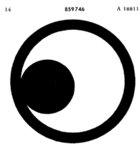 859746 Logo (DPMA, 13.02.1968)