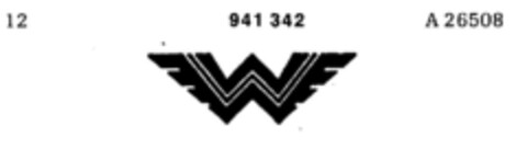 W Logo (DPMA, 08.11.1974)