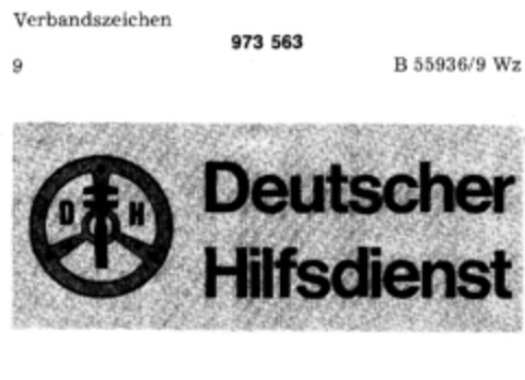 Deutscher Hilfsdienst Logo (DPMA, 04/09/1976)