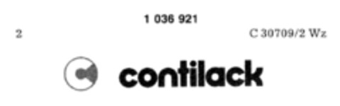 contilack Logo (DPMA, 11/13/1981)