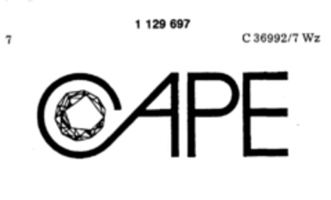 CAPE Logo (DPMA, 27.10.1987)