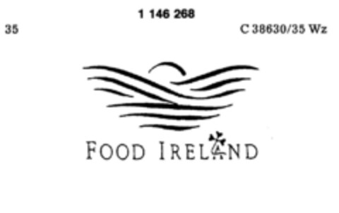 FOOD IRELAND Logo (DPMA, 30.01.1989)