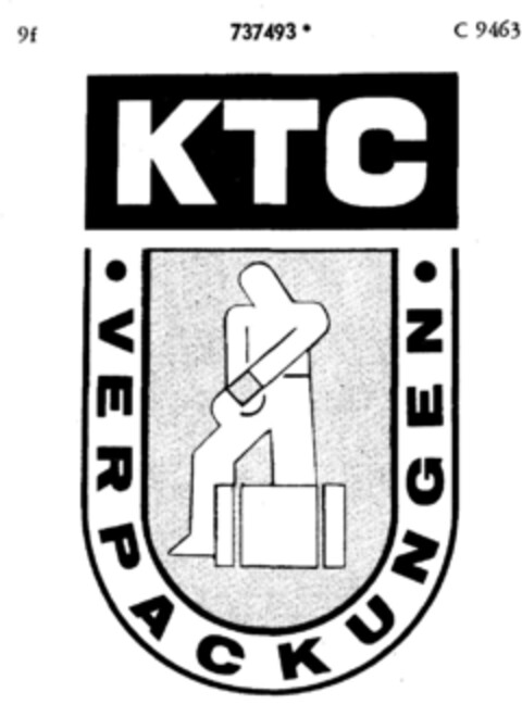 KTC   VERPACKUNGEN Logo (DPMA, 24.11.1959)