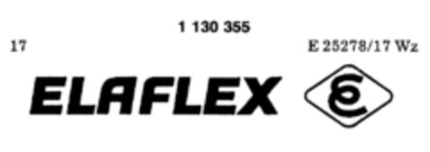 ELAFLEX Logo (DPMA, 08/16/1985)