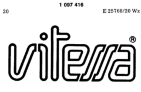 vitessa Logo (DPMA, 03/21/1986)