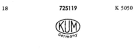 KUM Germany Logo (DPMA, 16.09.1952)