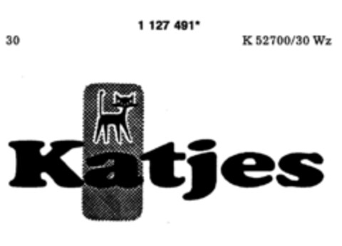 Katjes Logo (DPMA, 04/23/1988)