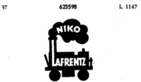 NIKO LAFRENTZ Logo (DPMA, 18.01.1951)