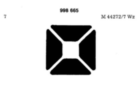 998665 Logo (DPMA, 02/18/1978)