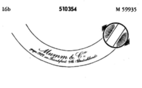 Mumm & Co. Logo (DPMA, 20.07.1938)