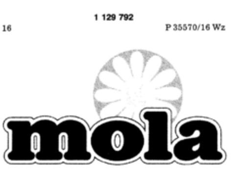 mola Logo (DPMA, 27.08.1987)